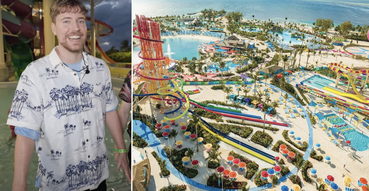 Mrbeast World S Biggest Youtuber Visits Perfect Day At Cococay