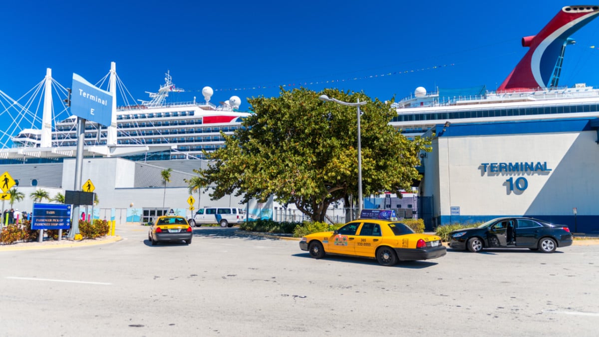 miami cruise port car rental shuttle