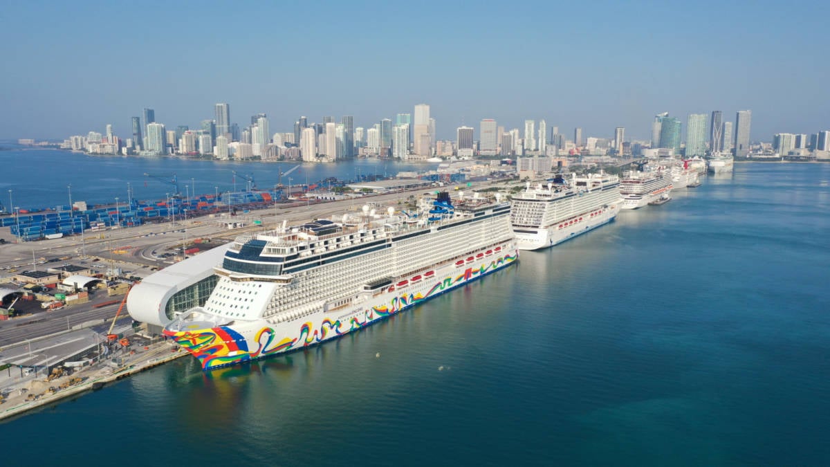 cruise lines florida ports