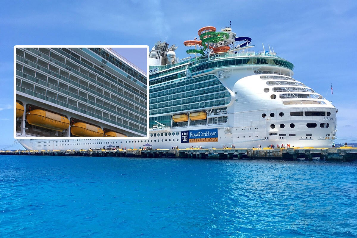 Drunk Cruise Ship Passenger Jumps Off Balcony On A Royal Caribbean Cruise In Front Of His 9472